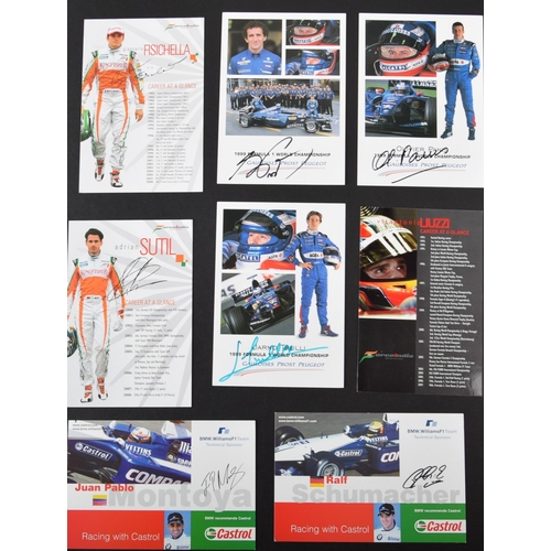 67 - Formula 1 Drivers original signatures