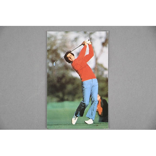 68 - SEVERIANO BALLESTEROS Original signature on photo.