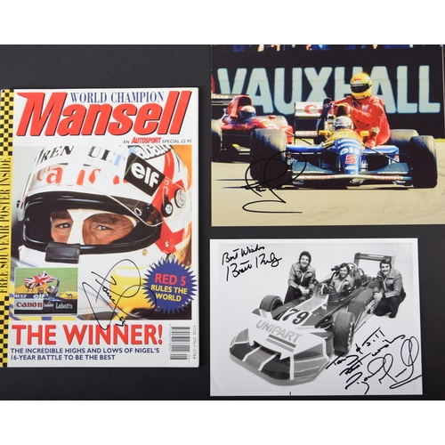 74 - Nigel Mansell original signature