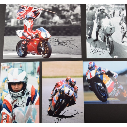 97 - Motorcycle racers original signatures