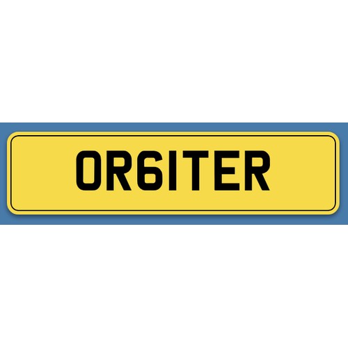 5 - OR61 TER - Private car registration available