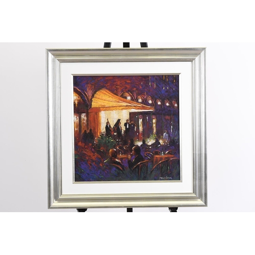 105 - Tony Rome Pastel Restaurant Scene