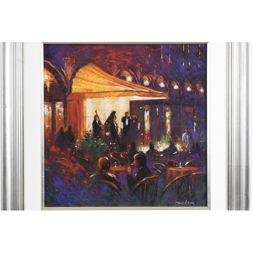 105 - Tony Rome Pastel Restaurant Scene