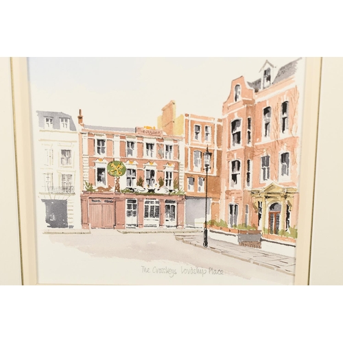 18 - Pair of Original Watercolours by John Chisnall