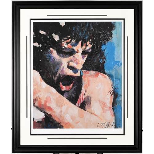 65 - Mick Jagger Limited Edition by the Late Sidney Maurer 