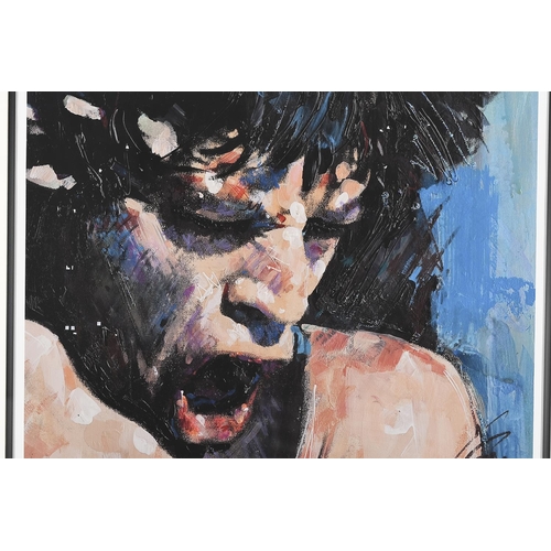 65 - Mick Jagger Limited Edition by the Late Sidney Maurer 