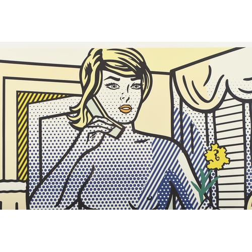 92 - Roy Lichtenstein Limited Edition Silkscreen.