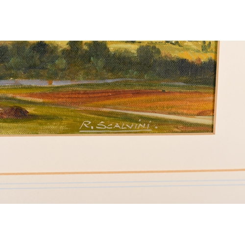 114 - Framed Oil on Canvas by Scalvini