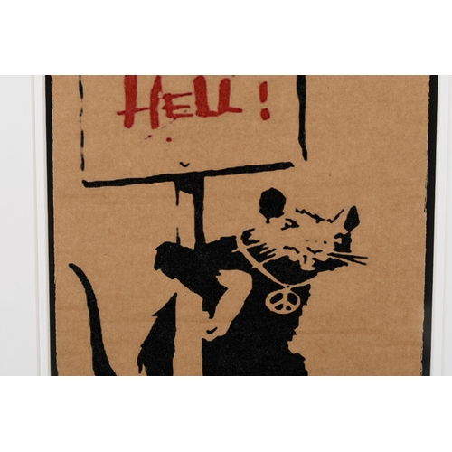 25 - Banksy Aerosol and Stencil Artwork