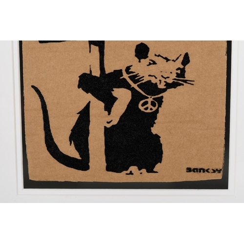 25 - Banksy Aerosol and Stencil Artwork