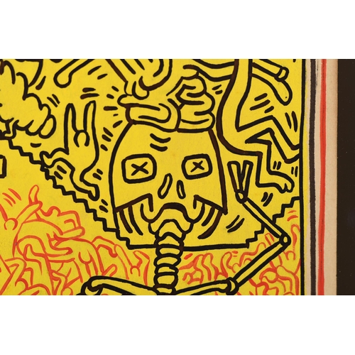 2 - Keith Haring Framed Original Art