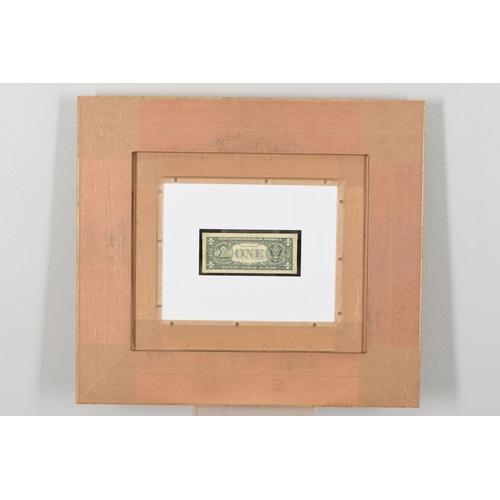 32 - Banksy Framed Stencilled Dollar Bill