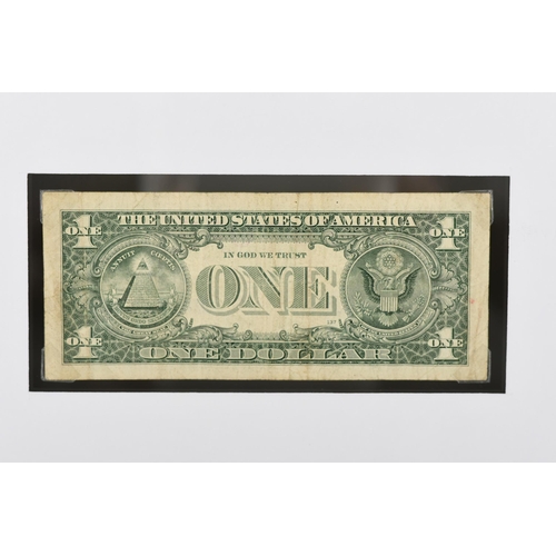 32 - Banksy Framed Stencilled Dollar Bill