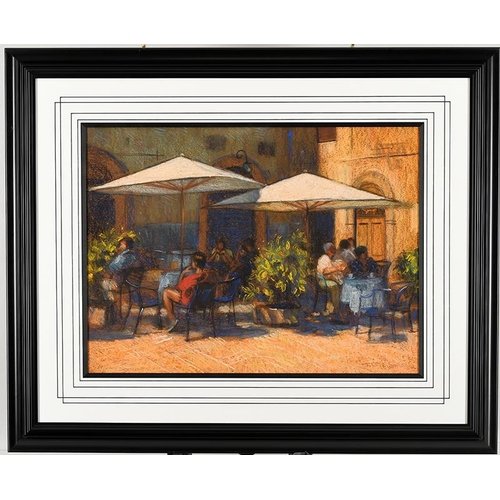 92 - Original Framed Pastel by John Mackie