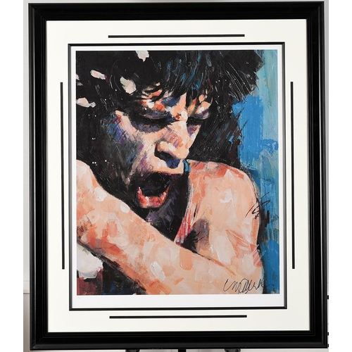 95 - Mick Jagger Limited Edition by the Late Sidney Maurer 