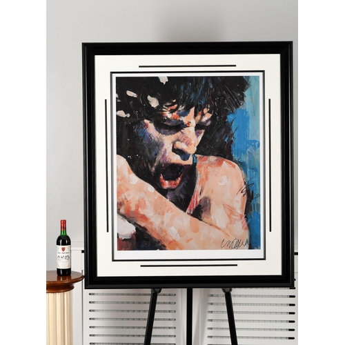 95 - Mick Jagger Limited Edition by the Late Sidney Maurer 