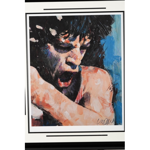 95 - Mick Jagger Limited Edition by the Late Sidney Maurer 