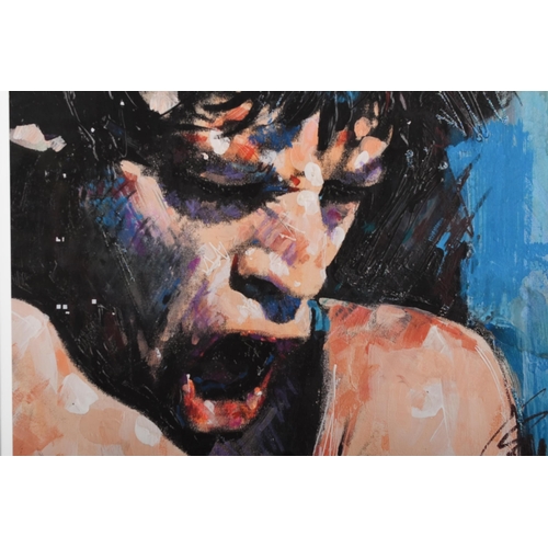 95 - Mick Jagger Limited Edition by the Late Sidney Maurer 