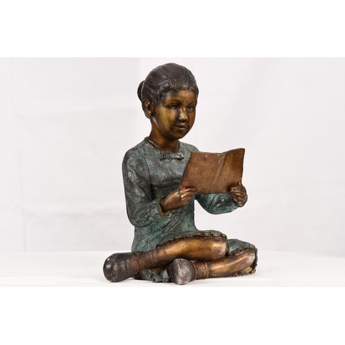 31 - Set of 4 Bronze Children