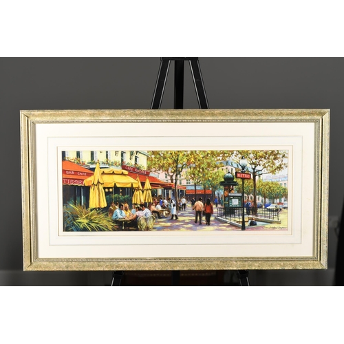 33 - Original Painting of Paris by English Artist Anthony Orme