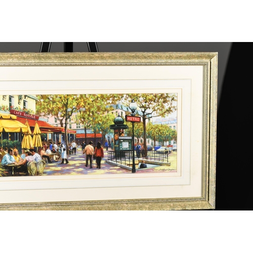 33 - Original Painting of Paris by English Artist Anthony Orme