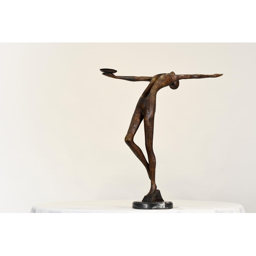 46 - Modern Bronze Sculpture