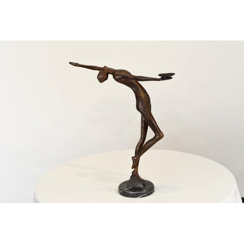 46 - Modern Bronze Sculpture