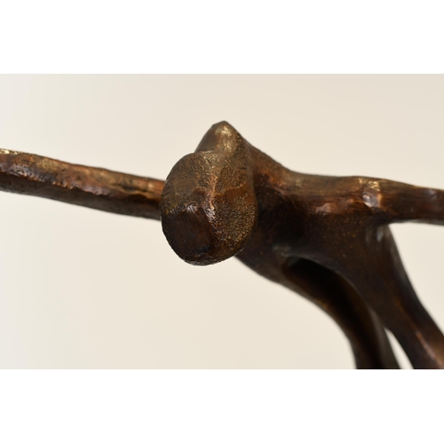 46 - Modern Bronze Sculpture