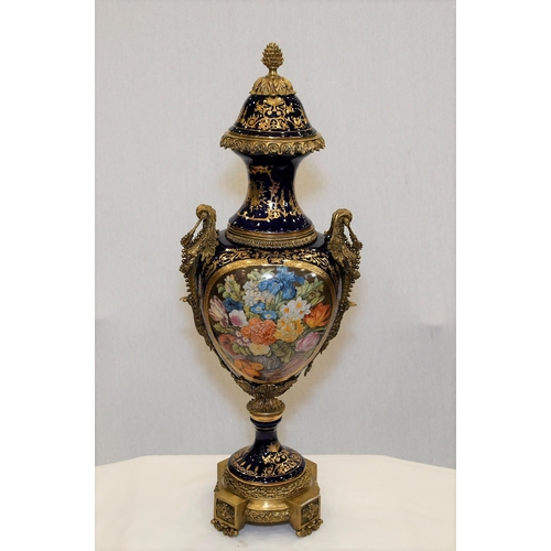 64 - Porcelain Trophy Vase