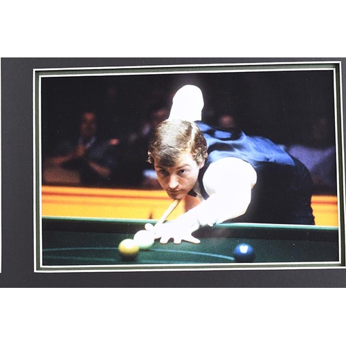 65 - Steve Davis Singed Snooker Cue