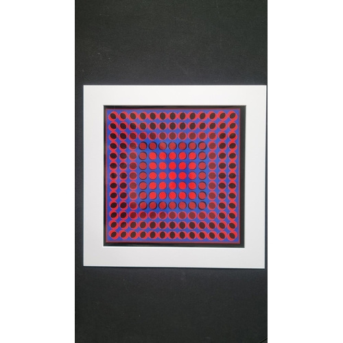 109 - Victor Vasarely Heliogravure.