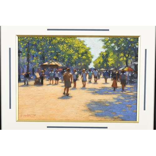 113 - John Mackie Original Framed Pastel Painting