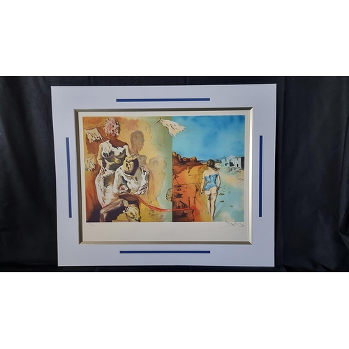 136 - Salvador Dali Limited Edition signed.