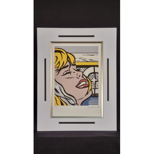 157 - Roy Lichtenstein Limited Edition Silkscreen