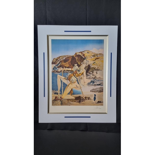 160 - Salvador Dali Limited Edition signed.