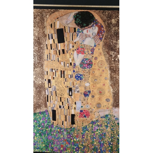 3 - Gustav Klimt 22ct Gold Inlay Limited Edition 