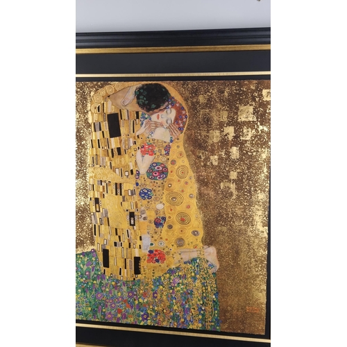 3 - Gustav Klimt 22ct Gold Inlay Limited Edition 