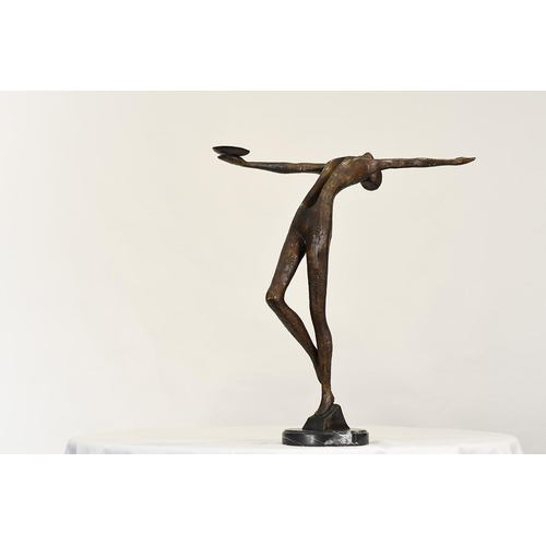 32 - Modern Bronze Sculpture