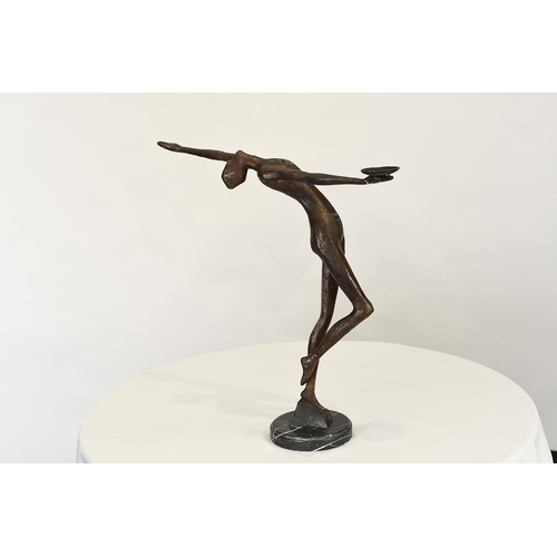 32 - Modern Bronze Sculpture