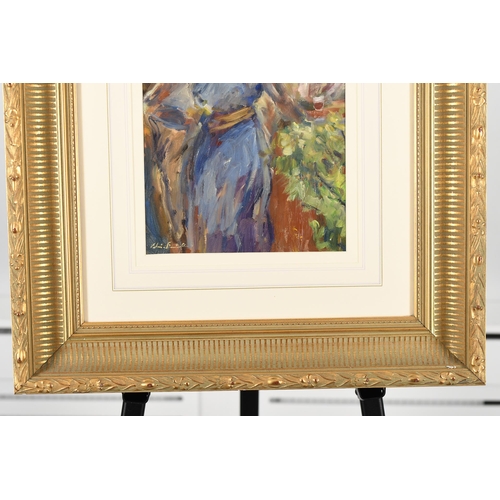 33 - Original framed painting by Italian artist Picariello.