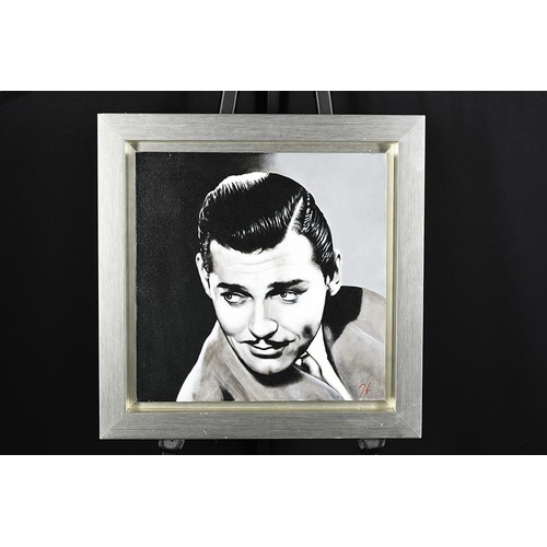 68 - Original Oil Painting by Terence Vickress - Clark Gable