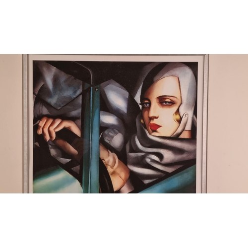 9 - Tamara De Lempicka Limited Edition with Signed Lempicka Estate Authentication Certificate.