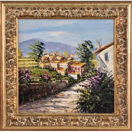 90 - Original oil by Italian Artist Musella