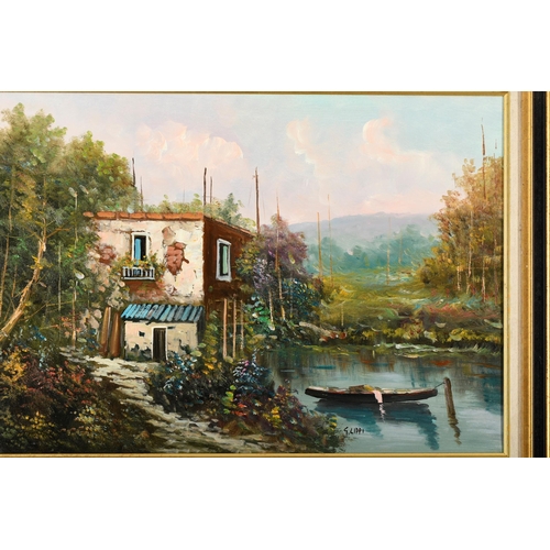 99 - Original Italian Oil on Canvas