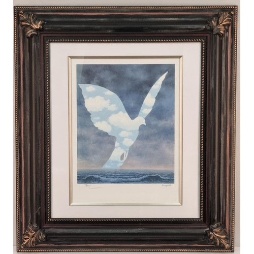 108 - Rene Magritte Signed Limited Edition Lithograph