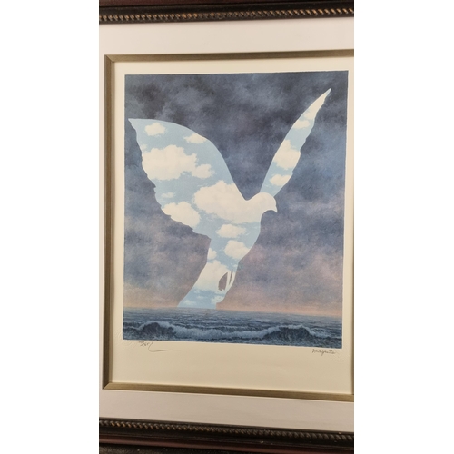 108 - Rene Magritte Signed Limited Edition Lithograph