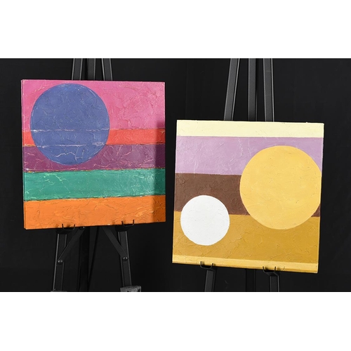 134 - Pair of Original Paintings on Canvas by Gerry Baptist