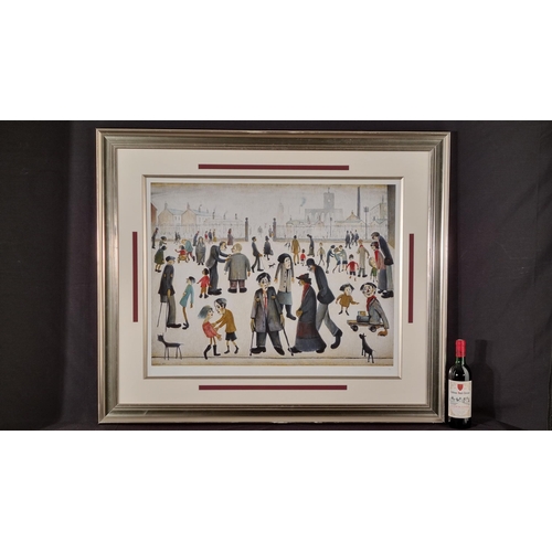 35 - Very Rare Limited Edition by L.S. Lowry One of only 35 published