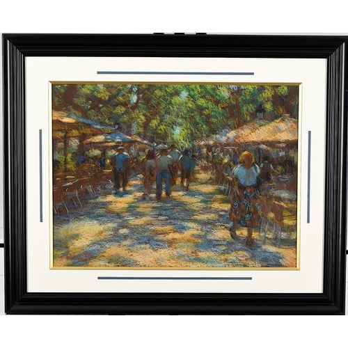 77 - John Mackie Original Framed Pastel Painting