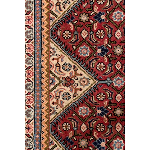 111 - Very Large Hand Knotted Persian Mahal Rug